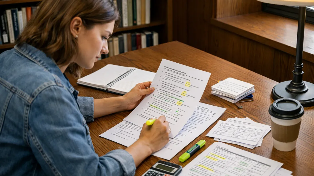 Blog cover image for Real Estate Exam Prep Comparison What Actually Matters Before You Choose a Platform showing a realistic real estate exam prep study scene.