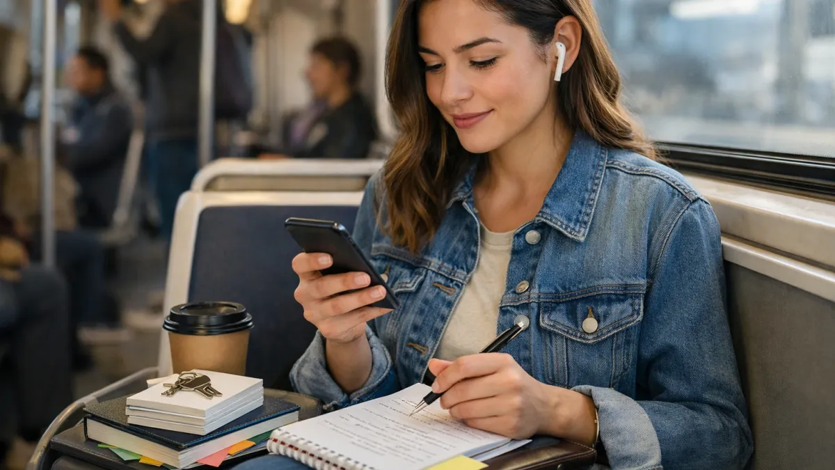 Blog cover image for Real Estate Exam Vocabulary The Terms Beginners Need to Know Before Test Day showing a realistic real estate exam prep study scene.