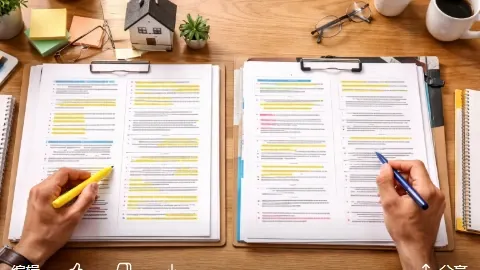 Blog cover image for National vs State Real Estate Exam What You Need to Study for Each Part showing a realistic real estate exam prep study scene.