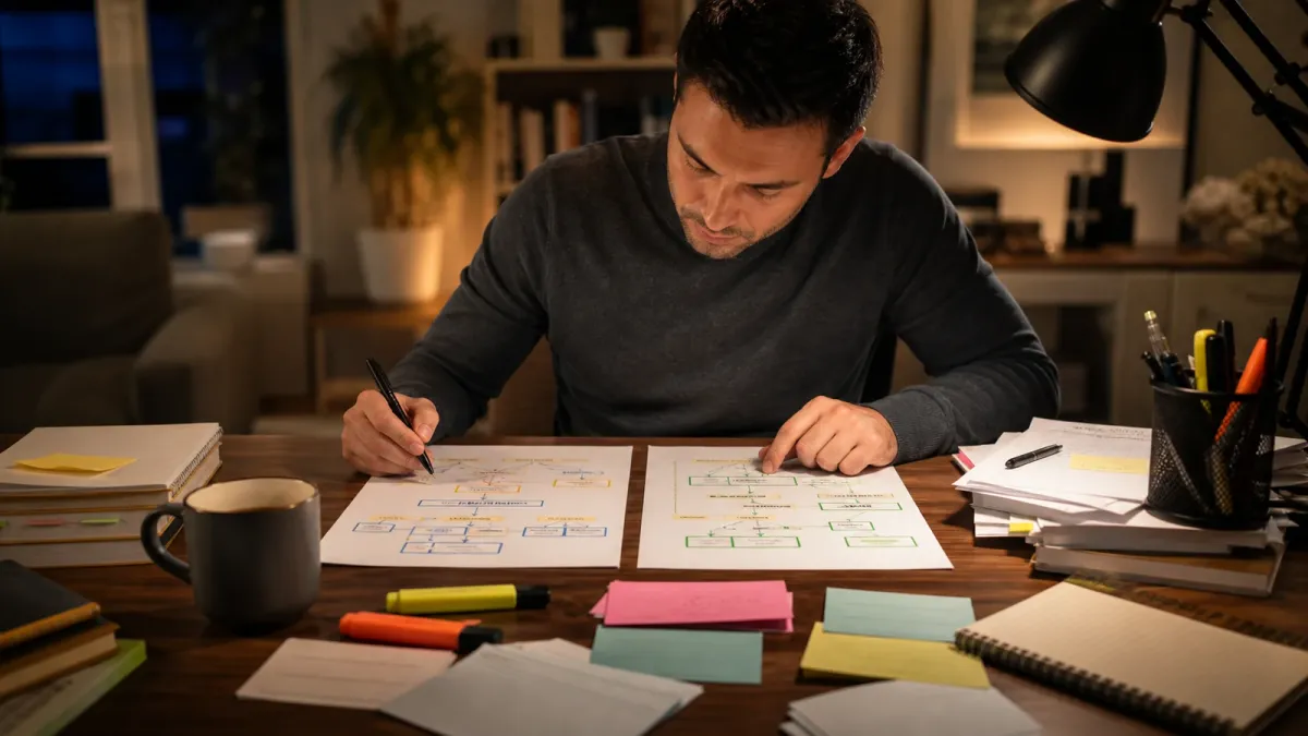 Blog cover image for Why Disclosure and Agency Questions Feel the Same Until You Separate Relationship From Obligation showing a realistic real estate exam.