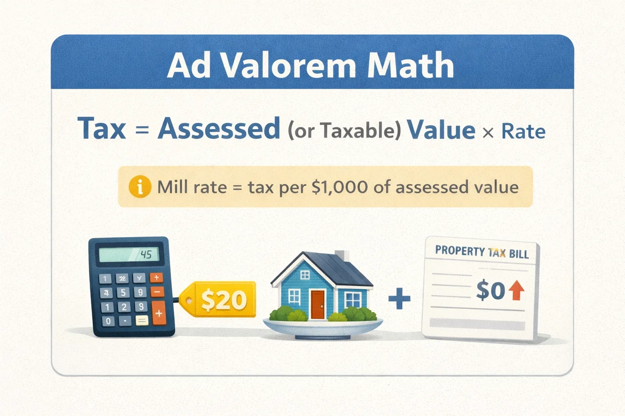 Ad Valorem Math Formula